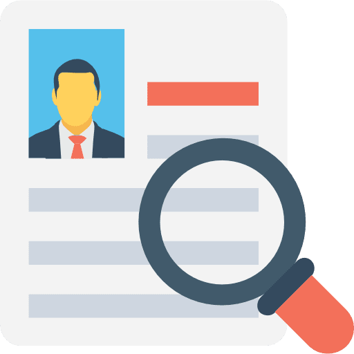 Curriculum curriculum seo and web worker icon