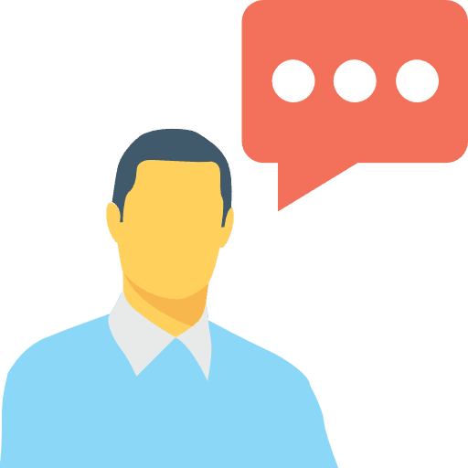 User chat conversation chatting icon