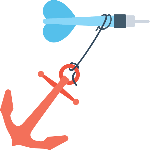 Target arrow darts targeting icon