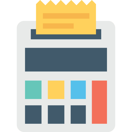 Calculator calculator calculate business icon
