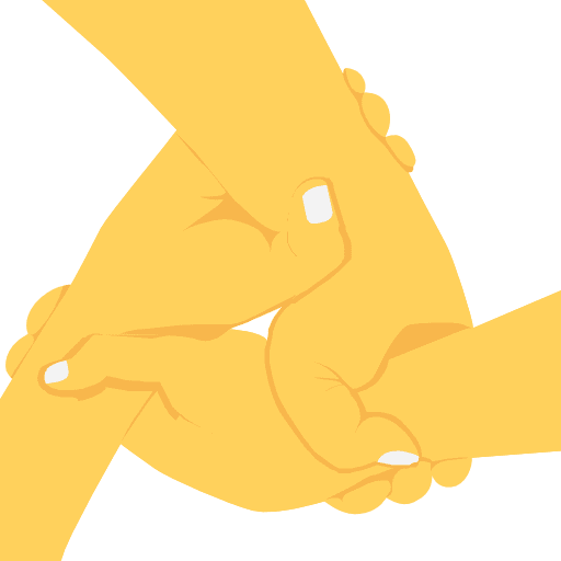 Teamwork teamwork gestures hands and gestures icon