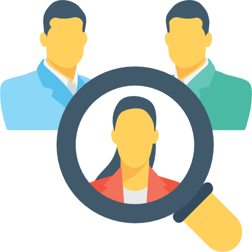 Group working business network icon