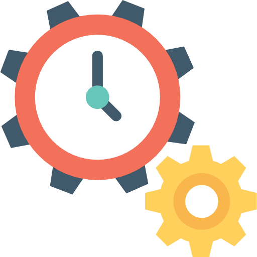 Settings configuration gear settings icon