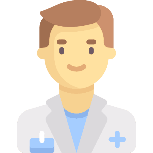 Doctor social profile man avatar icon