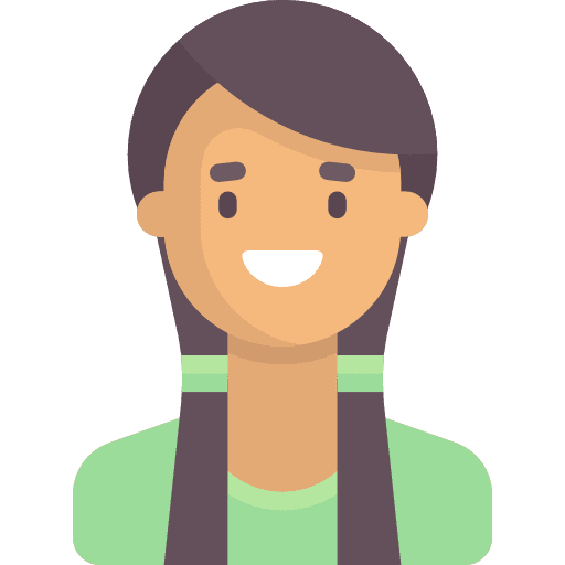 Girl girl avatar social icon