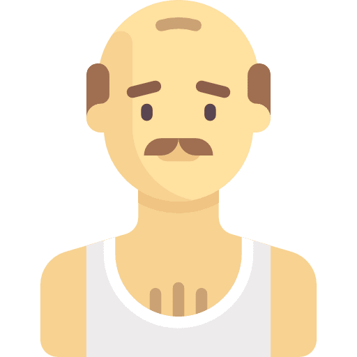 Man avatar user man icon