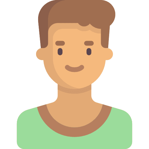Boy user profile avatar icon