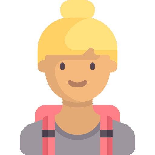 Girl people social avatar icon