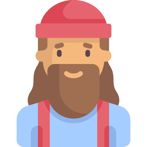 Man avatar beard profile icon