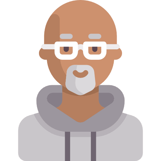 Man social profile man icon