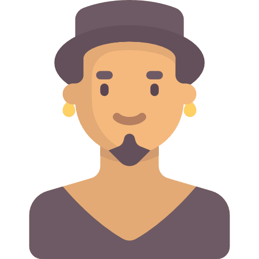 Man social user avatar icon