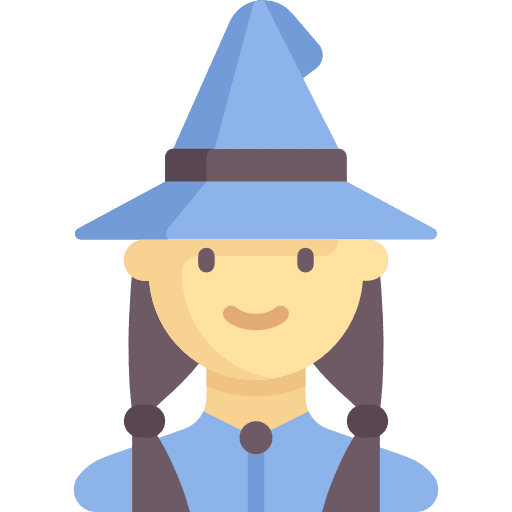 Witch user social witch icon