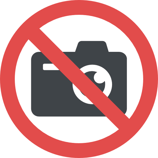 No camera no camera no picture taking shapes and symbols icon