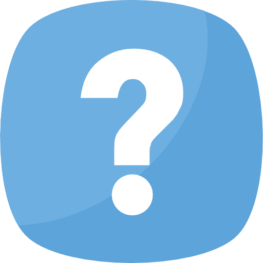 Question mark interface shapes and symbols question icon
