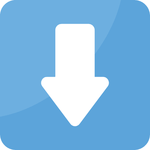 Down arrow download low down arrow icon