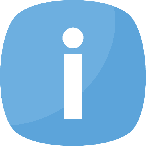 Information circular shapes and symbols shapes icon