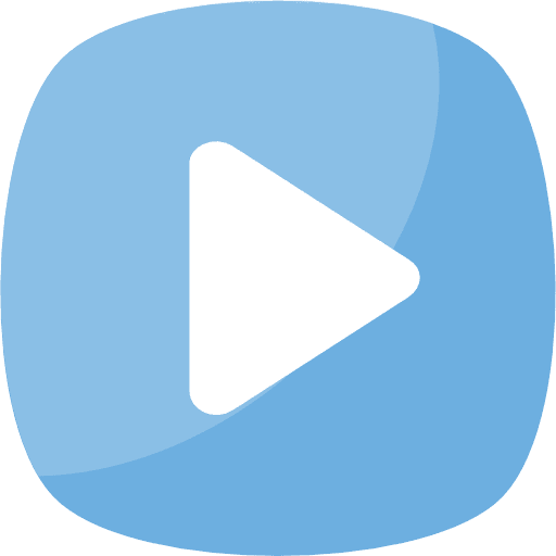 Play button movie multimedia video player icon