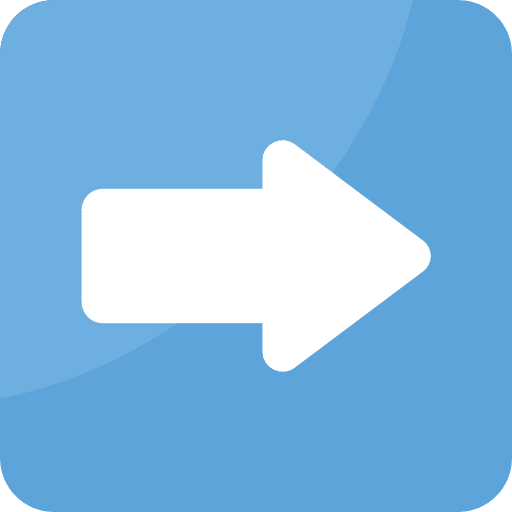 Right arrow skip interface arrow icon