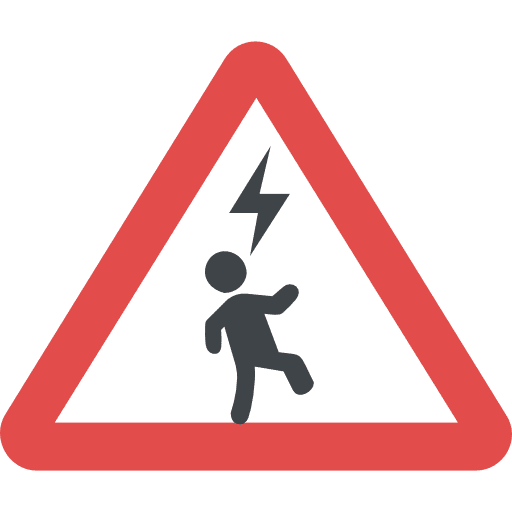 Electricity sign electricity shapes and symbols icon