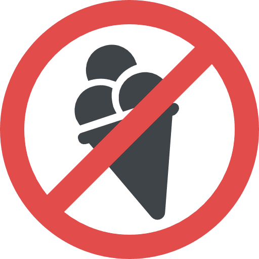 No ice cream no ice cream ice cream cone icon