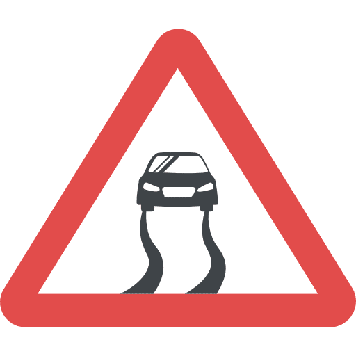 Car signs shapes and symbols signaling icon