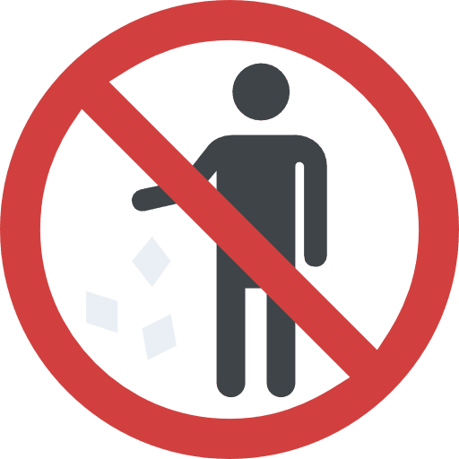 Pedestrian not allowed traffic sign shapes and symbols icon