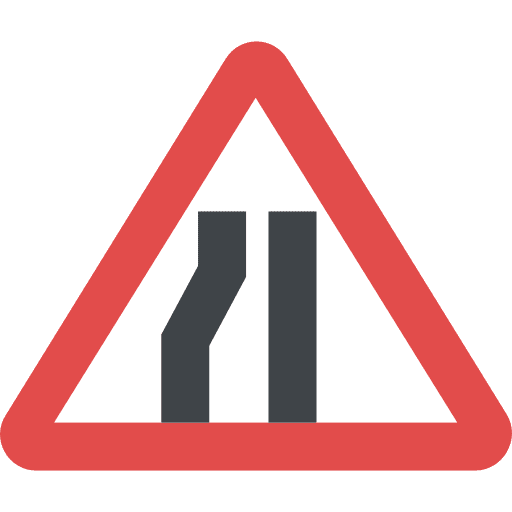 Traffic sign signs warning shapes and symbols icon