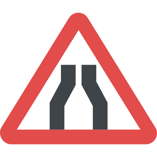 Traffic sign shapes and symbols signaling road sign icon