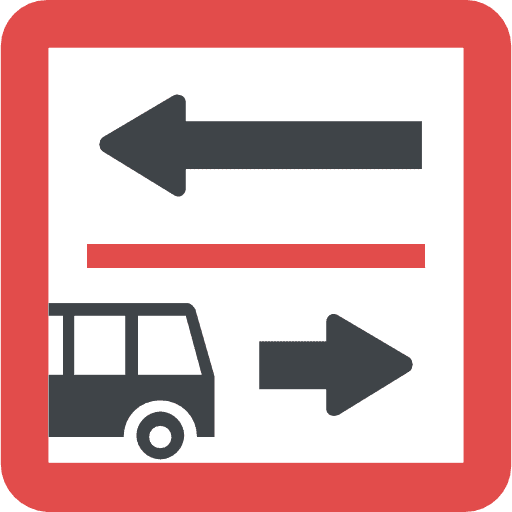 Traffic sign signs traffic circulation icon