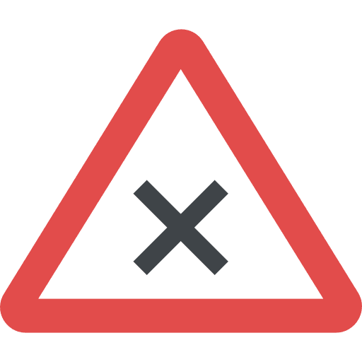 Traffic sign circulation traffic sign shapes and symbols icon