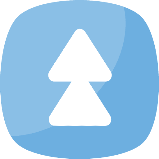 Up arrow multimedia option interface up arrow icon