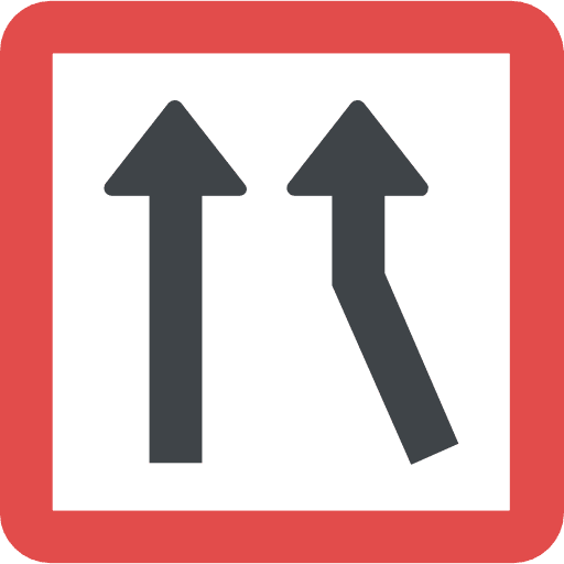 Traffic sign shapes and symbols traffic circulation icon