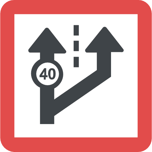 Traffic sign signs traffic shapes and symbols icon