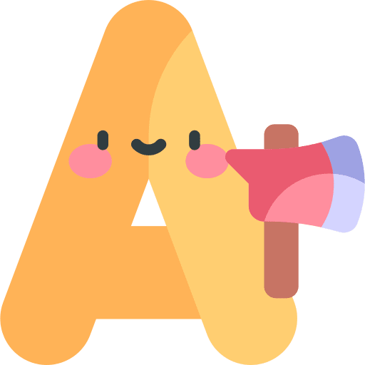 A abecedary a alphabet icon