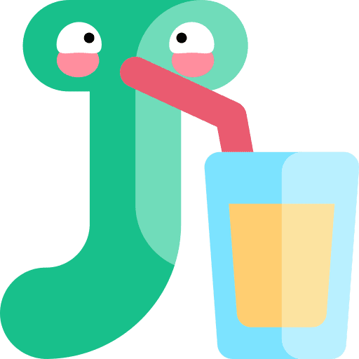 J learn capital letter alphabet icon