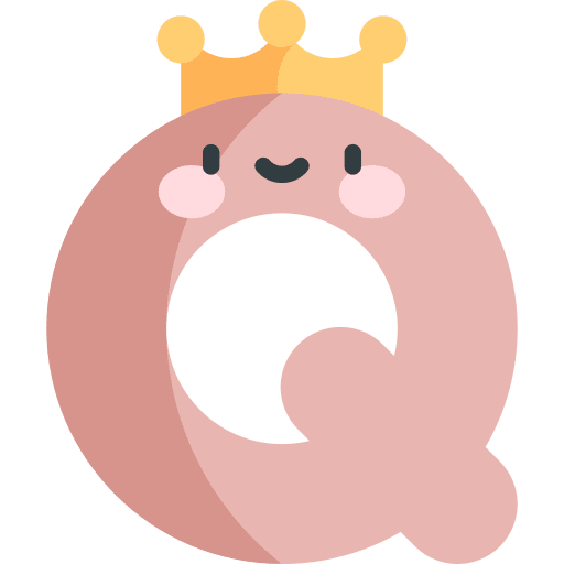 Q q education consonant icon