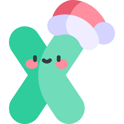 X x consonant education icon