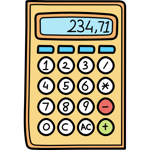 Calculator calculator calculate business icon