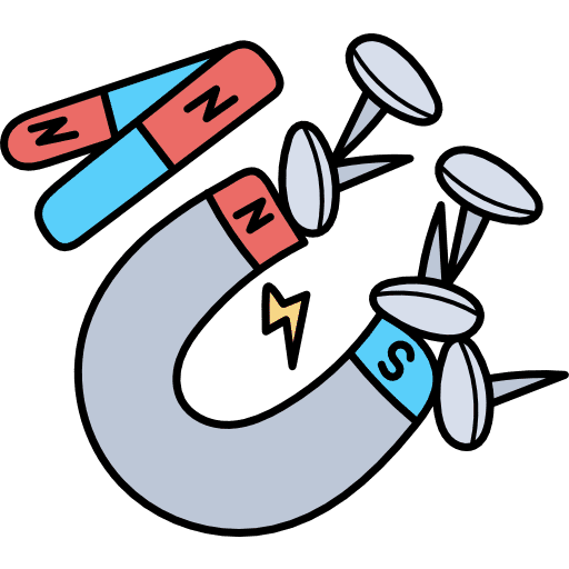 Magnet physics tools and utensils miscellaneous icon