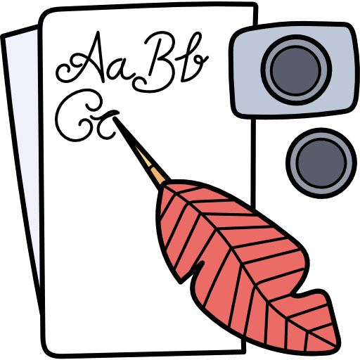 Writing interface document miscellaneous icon