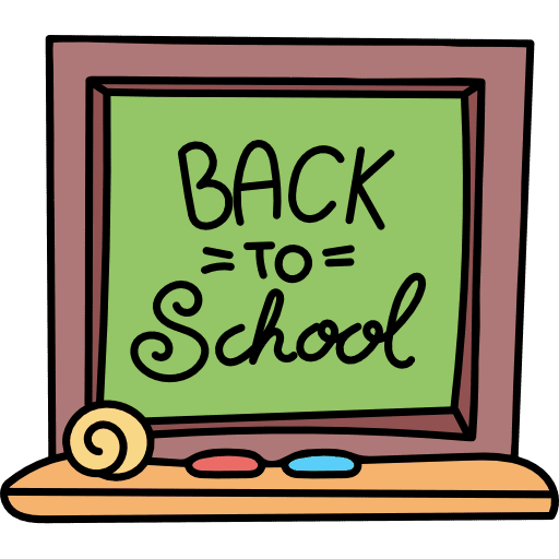 Back to school school back to school signaling icon