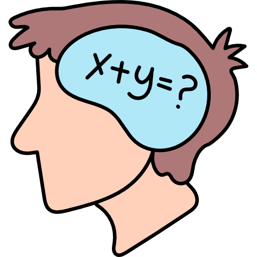 Calculation education idea people icon