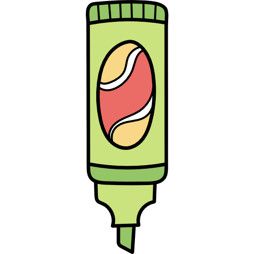 Highlighter education tools and utensils edit tools icon