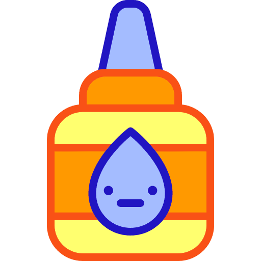 Glue education school supplies office materials icon Glue education school supplies office materials icon