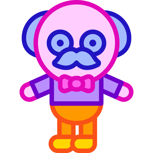 Professor user person educator icon Professor user person educator icon