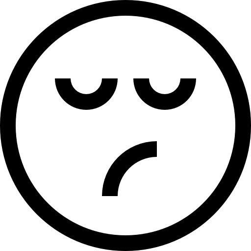 Sad emoticons feelings sad icon