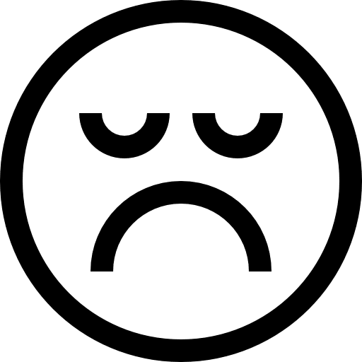 Sad smileys emoji sad icon