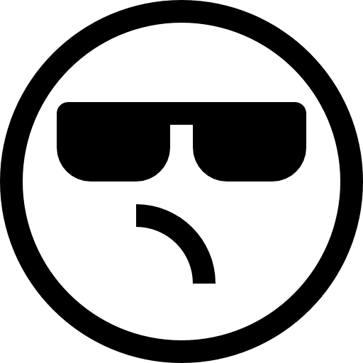 Cool feelings smileys emoticons icon