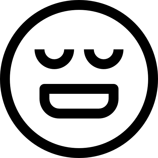 Happy emoji feelings smileys icon