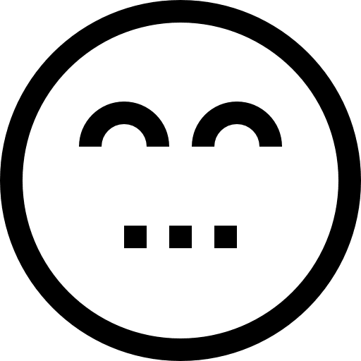 Muted feelings emoticons muted icon